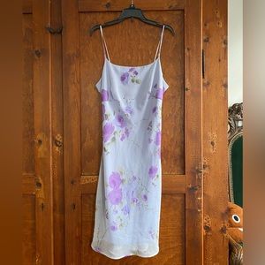 Late 1990s DBY Purple Day Dress